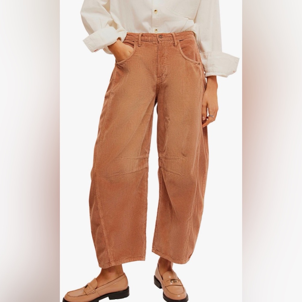 Free People Good luck Barrel corduroy Pants - 24